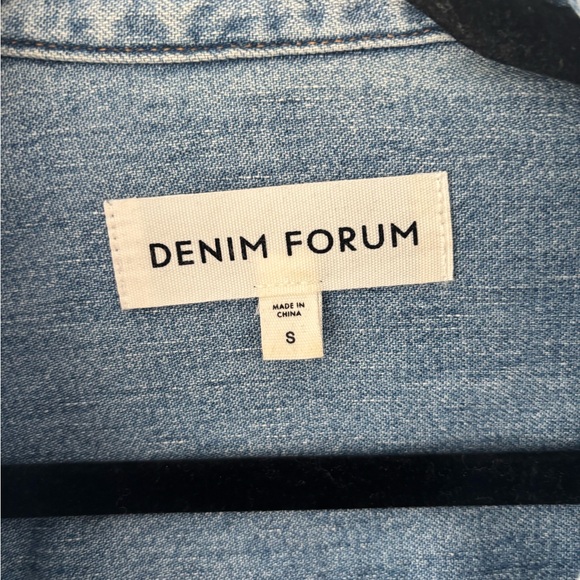 Denim Forum The 80s Comfy Denim Shirt - Picture 7 of 7